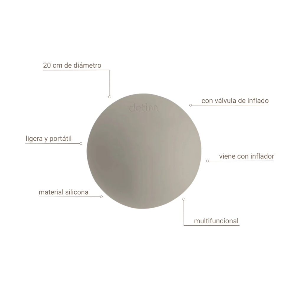 Detim Ball - pelota ligera 20 cm