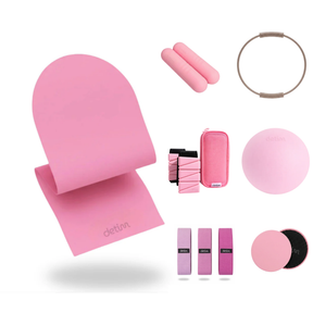 Complete Pilates Kit - Bangles + Dumbbells + Mat + Bands + Ball + Ring + Sliders